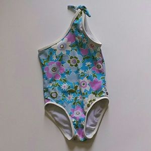 Pink Chicken New York 2Y One Piece Swim Floral